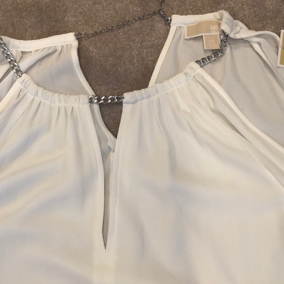 Michael Kors Cold Shoulder Top - Picture 6 of 8